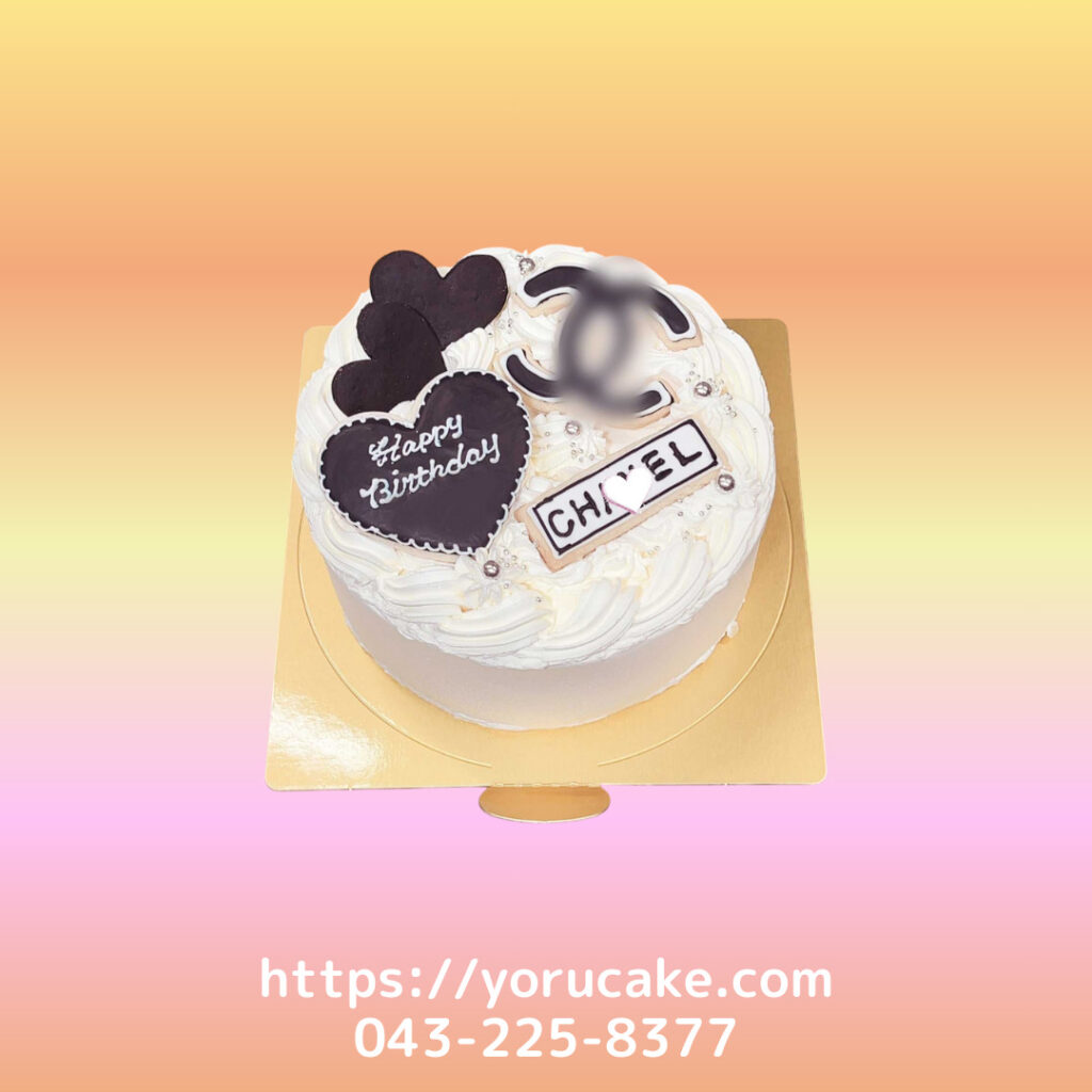 12/9(火)アイシングクッキーロゴケーキ。