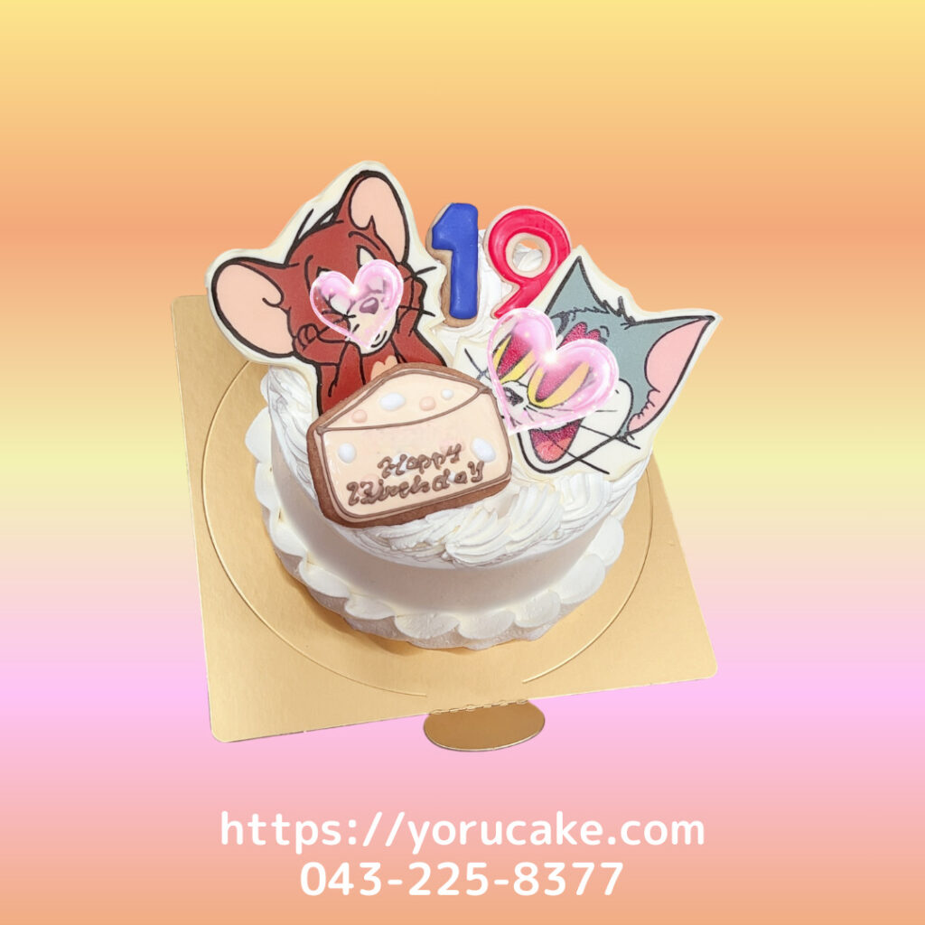 12/12(金)人気キャラクターデコレーションケーキ。