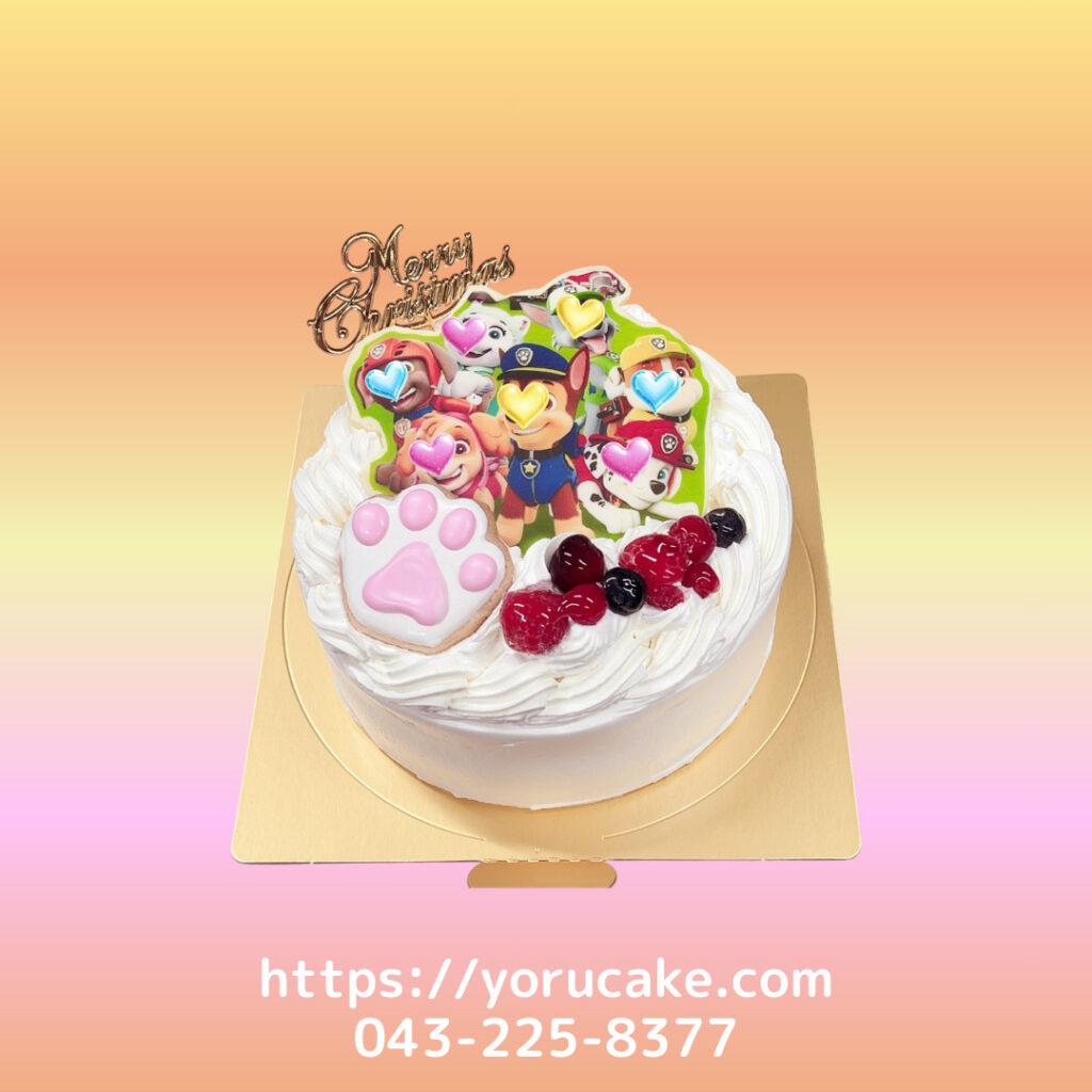 12/27(土)キャラクターデコレーションケーキ。