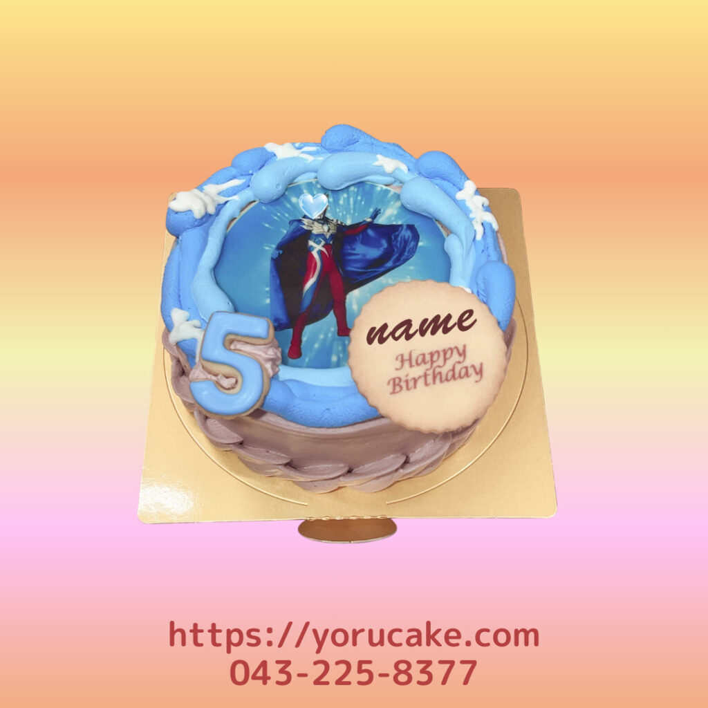 2/15(土)全面キャラクタープリントケーキ。